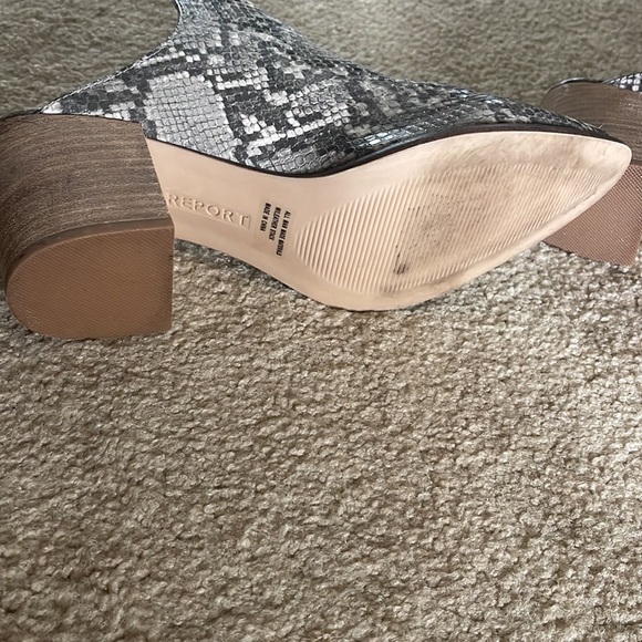 Report snakeskin mules - Picture 4 of 5